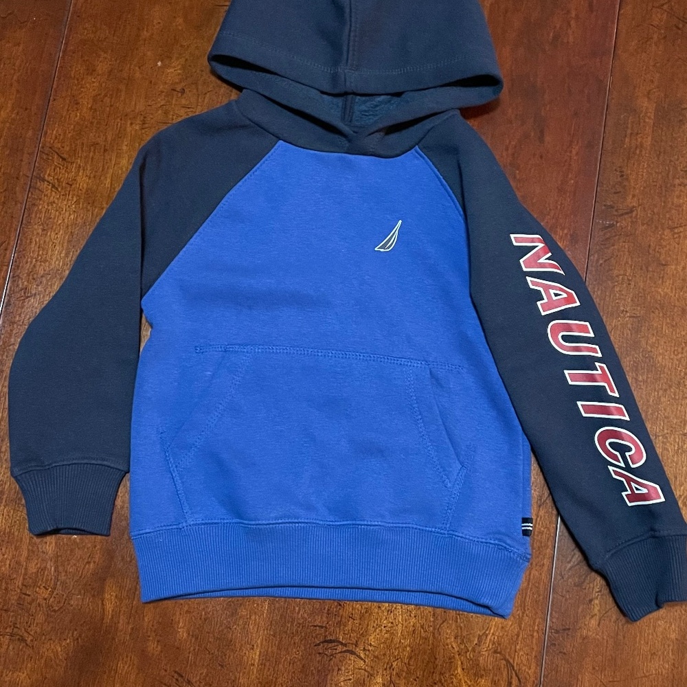Nautica 3T boys ,Hooded Fleece Sweatshirt Pullover